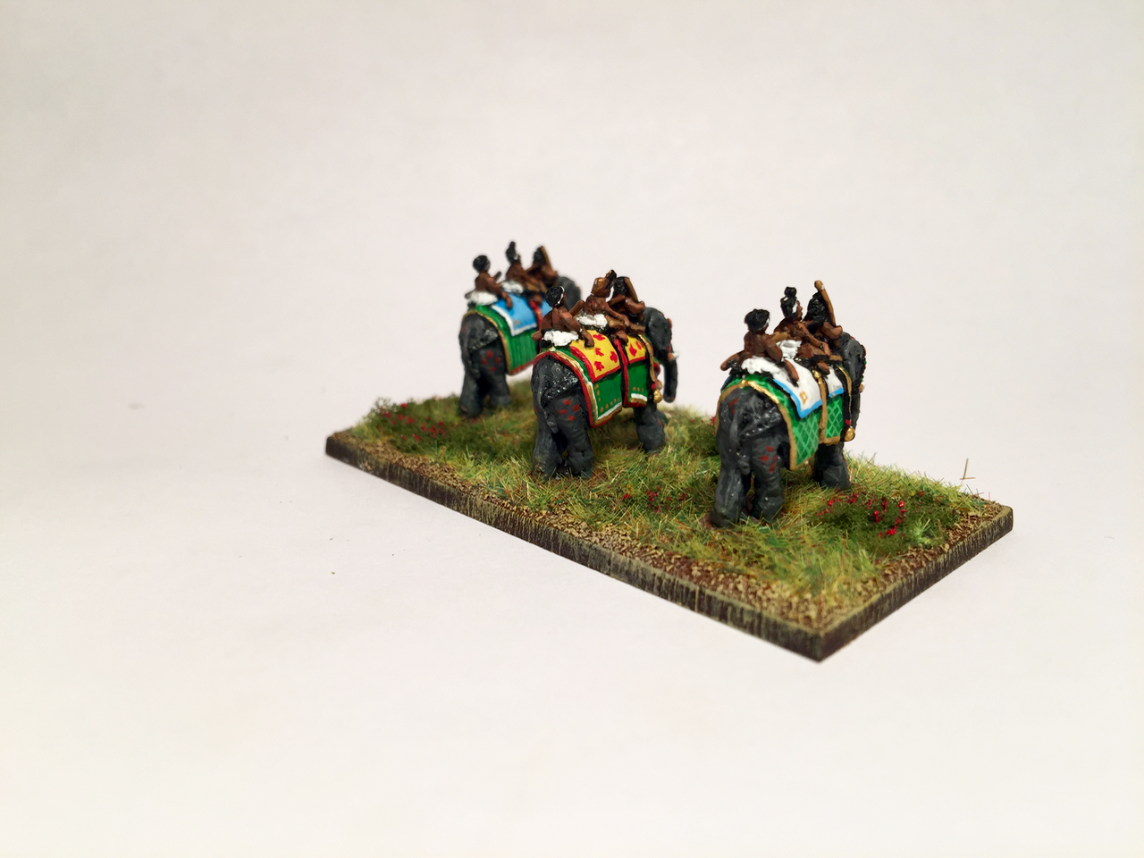6mm [Basic] Impetus armies in making Indian-elephant-test-piece-4